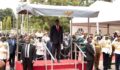 Zambia re-elects President Hakainde Hichilema for a second term. photo shows President Hichilema at the 2025 Africa Day Commemoration in Zambia